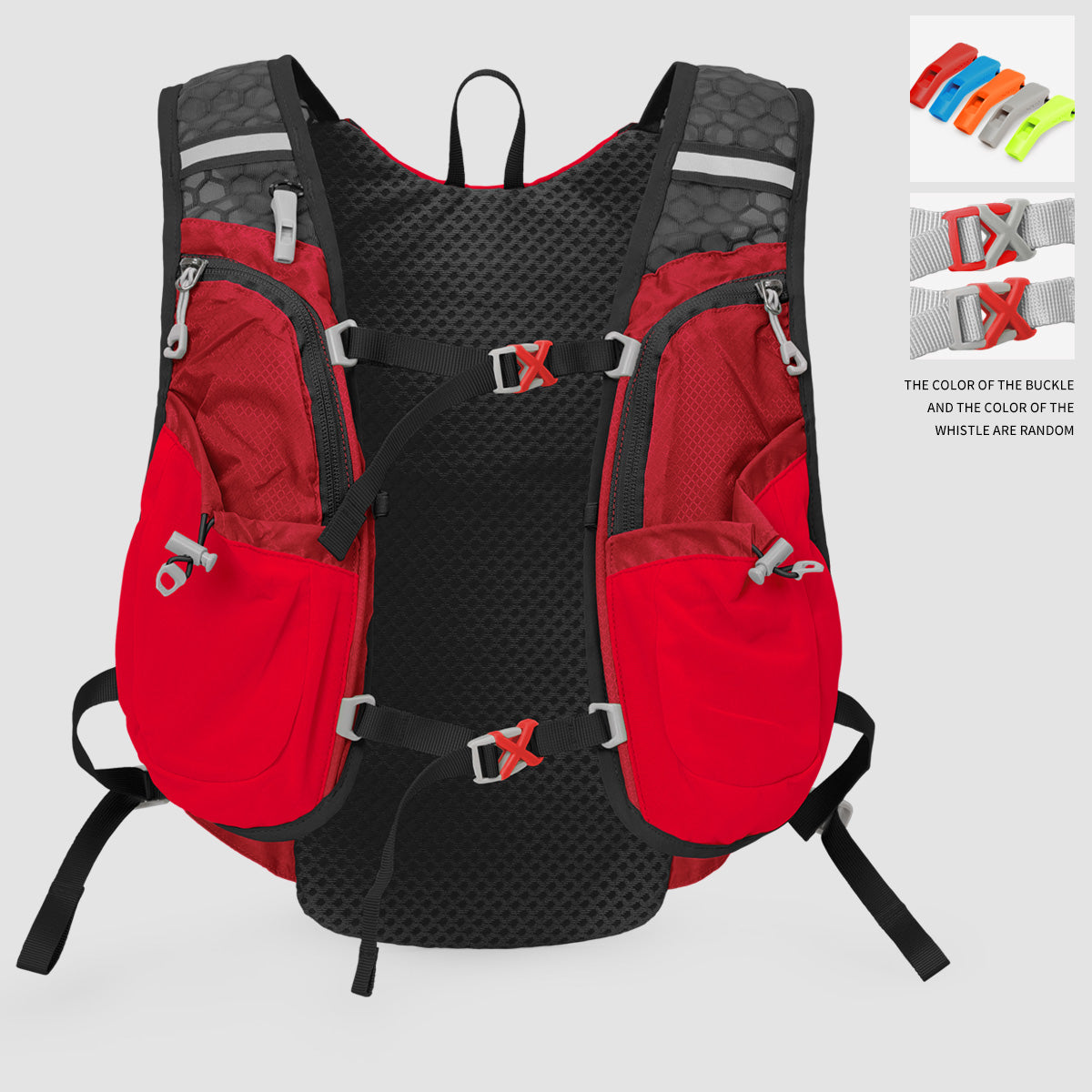 Lauf-Trinkwesten-Rucksack mit 1,5-l-Wasserblasentasche