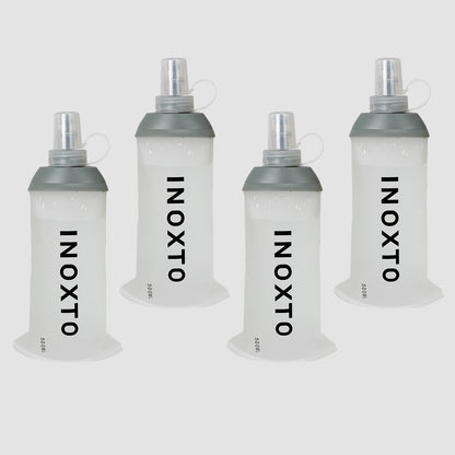 Soft Collapsible Soft Water Flask (250/450/500ml) 2 Counts